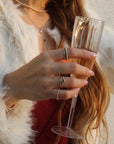 Sadie Jo Jewelry Co. Smoky Quartz Beaded Ring