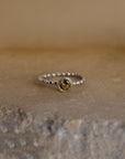 Sadie Jo Jewelry Co. Smoky Quartz Beaded Ring