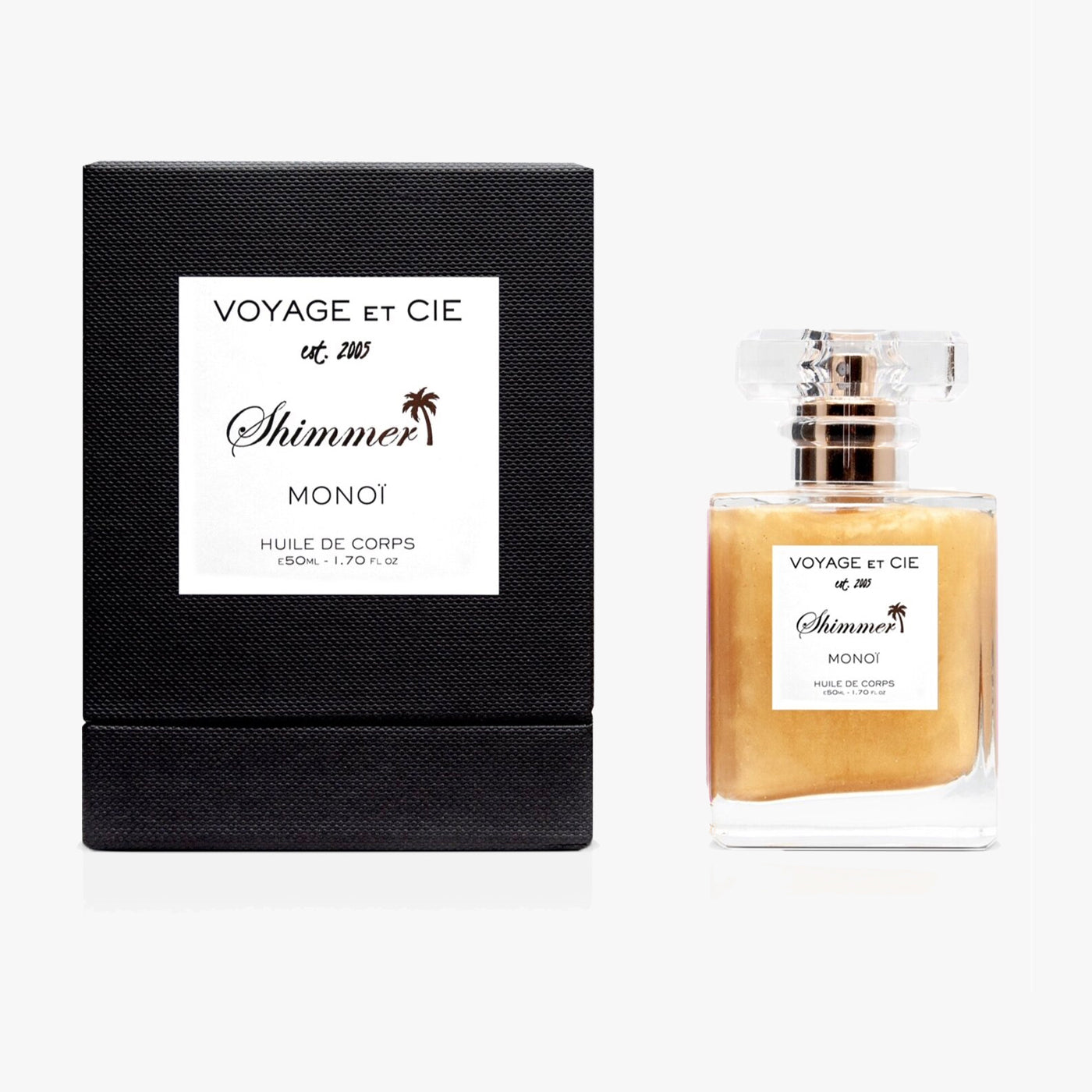 Voyage et Cie Shimmer Huile de Corps Monoï