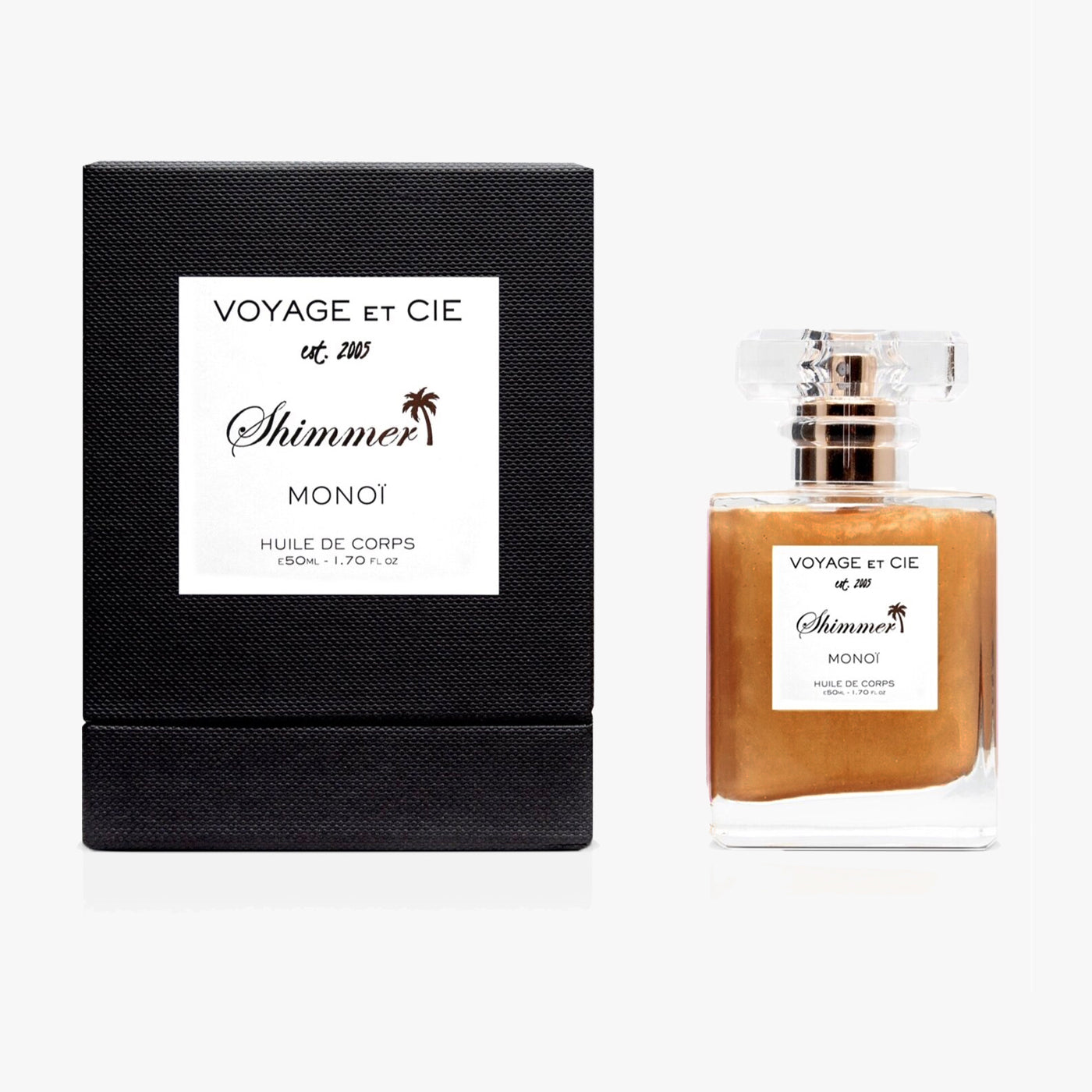 Voyage et Cie Shimmer Huile de Corps Monoï