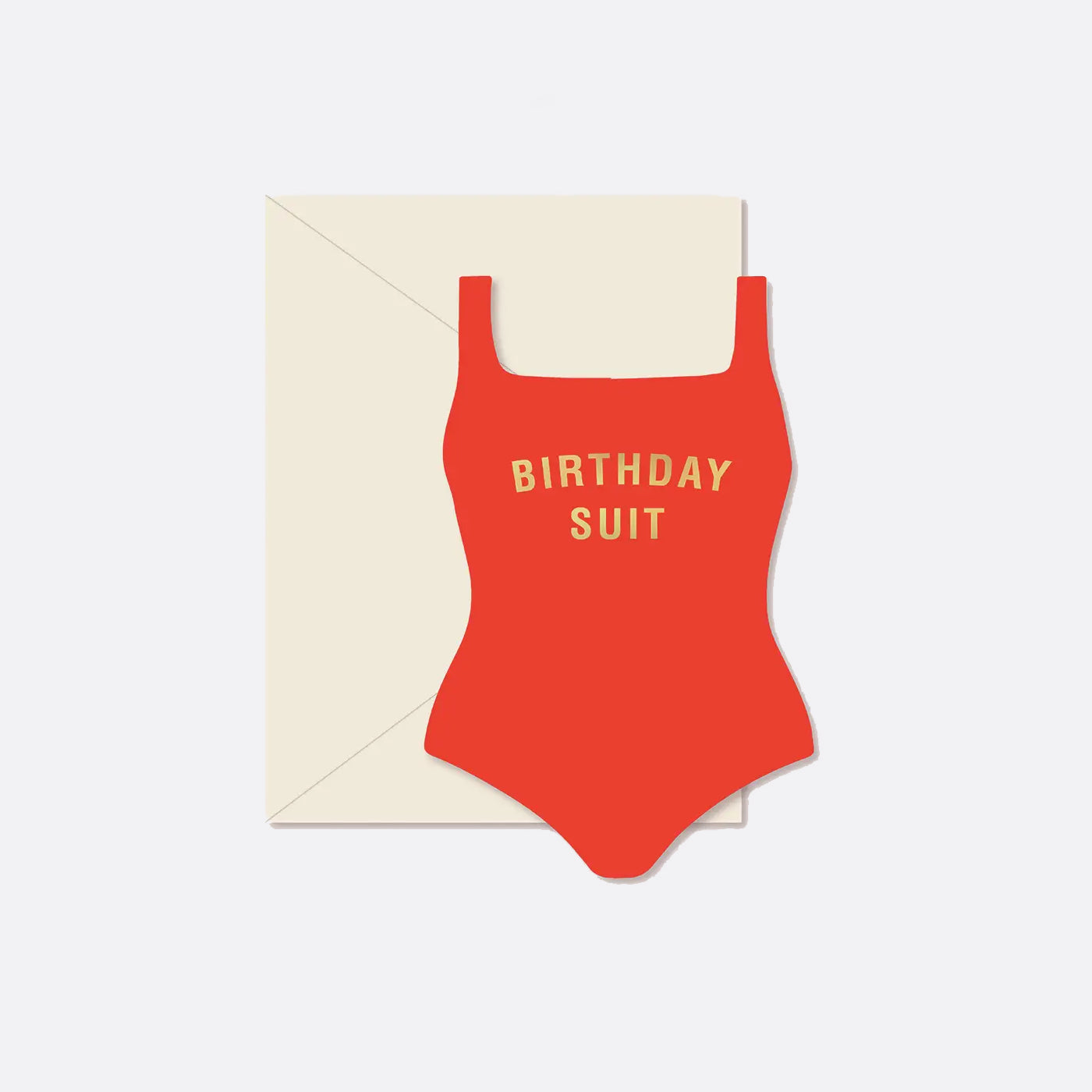 Ginger P. Designs Birthday Suit Card