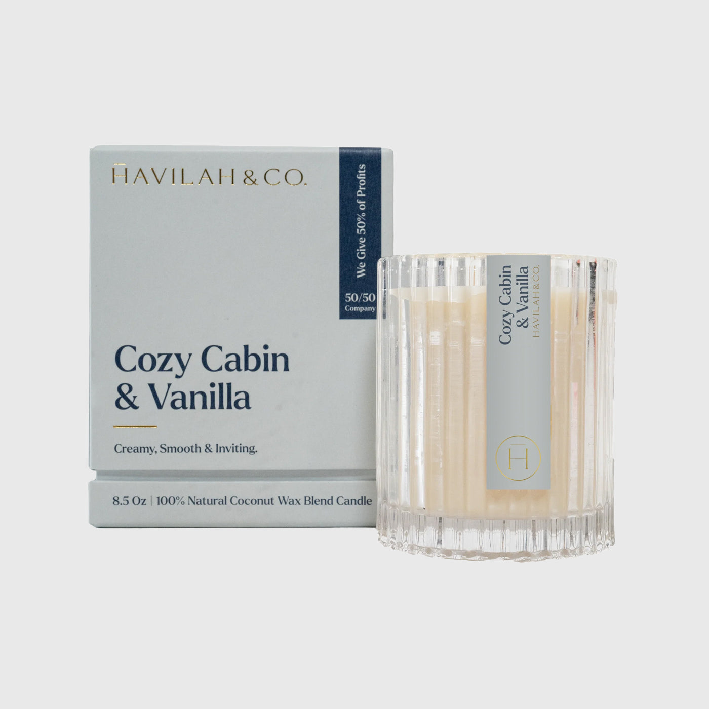 Havilah & Co. Cozy Cabin & Vanilla Candle