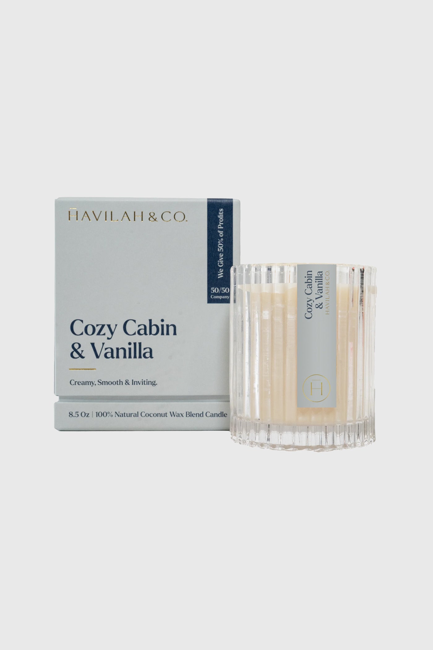 Havilah & Co. Cozy Cabin & Vanilla Candle