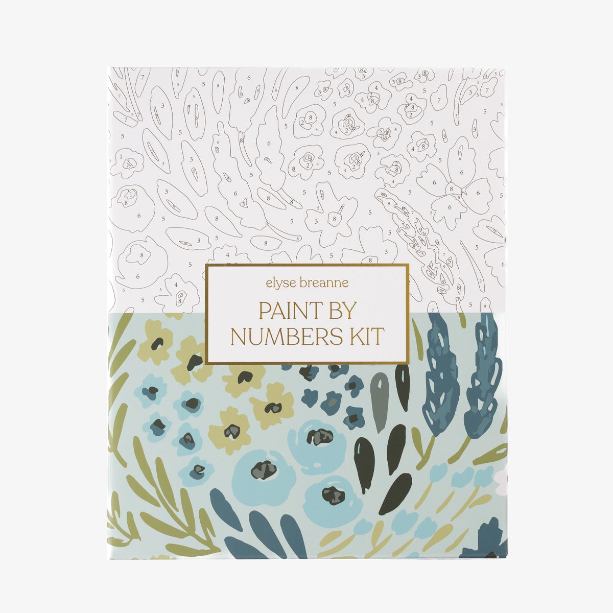 Elyse Breanne Design Waterfall Floral Paint by Numbers Kit