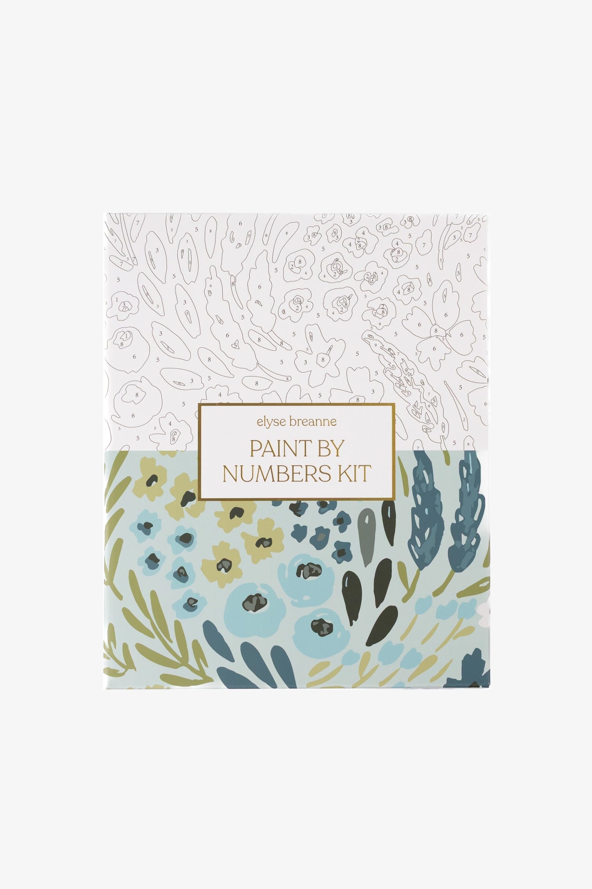 Elyse Breanne Design Waterfall Floral Paint by Numbers Kit