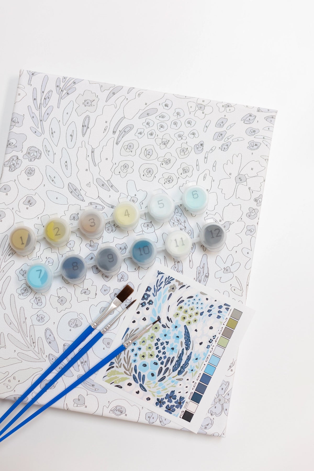 Elyse Breanne Design Waterfall Floral Paint by Numbers Kit