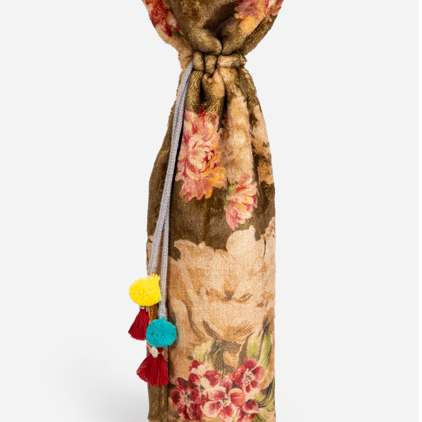 Johnny Was Vintage Rose Wine Tote