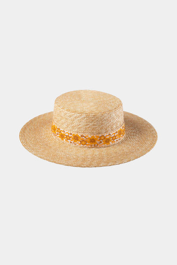 Lack of Color Spencer Boater in Retro Marigold