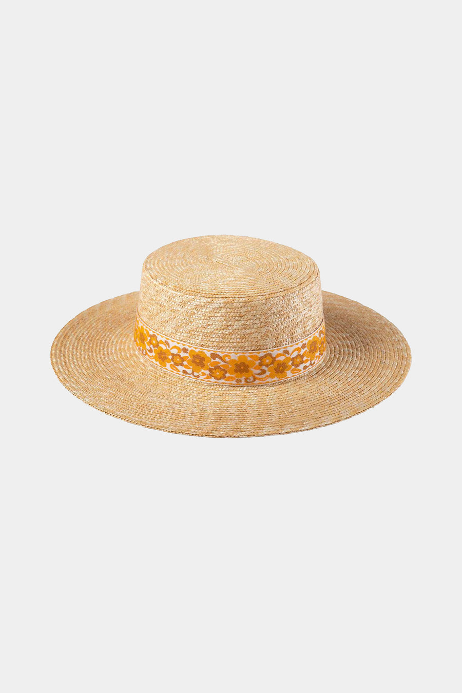 Lack of Color Spencer Boater in Retro Marigold